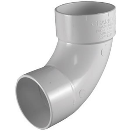 Charlotte Pipe And Foundry Charlotte Pipe Schedule 30 3 in. 3 in. D PVC 90 Degree Street Elbow 1 pk PVC013020600